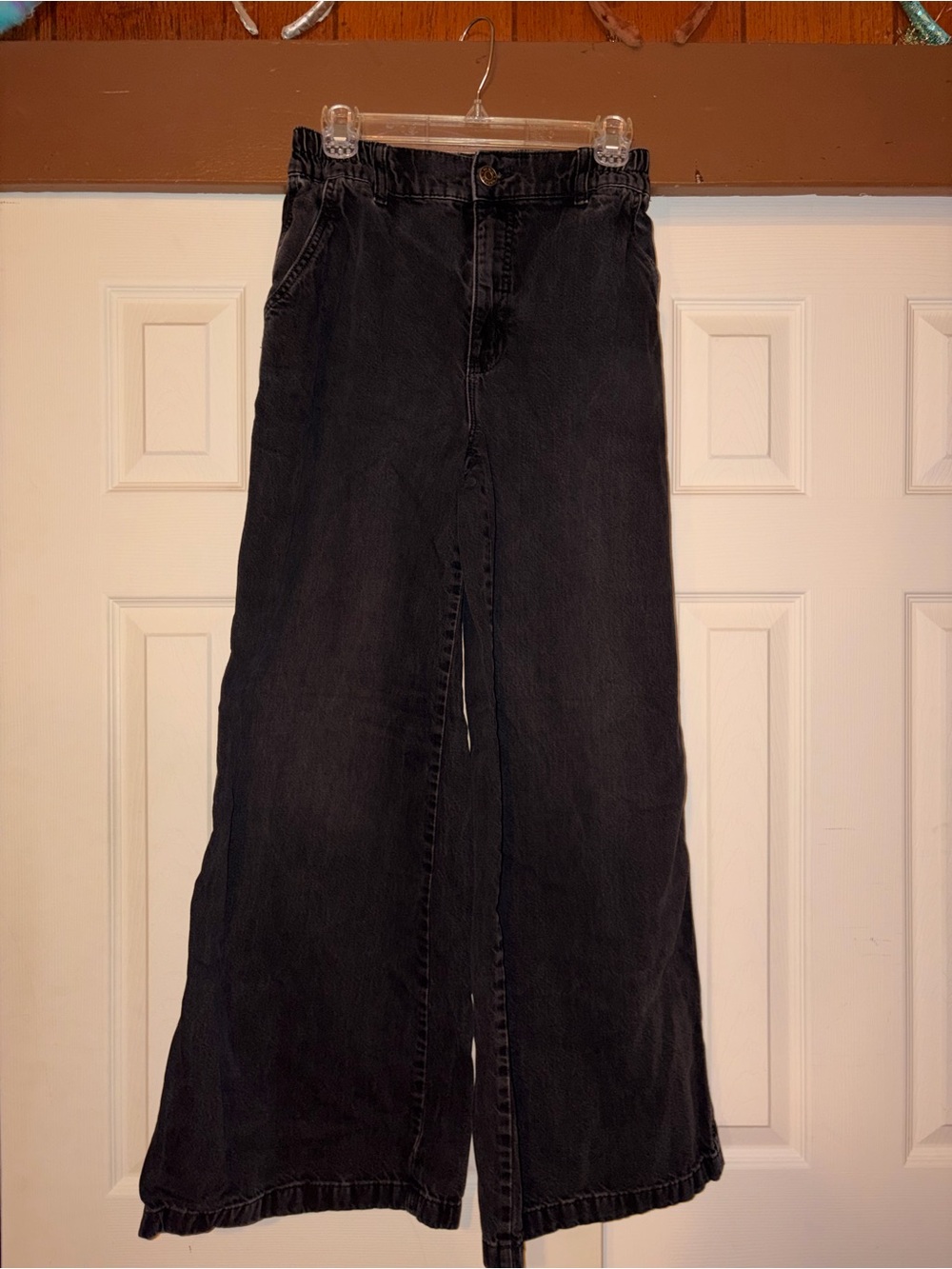 Garage Black Wide Leg Pants